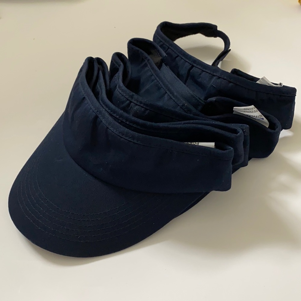 Navy Visor Cap bundle (7)